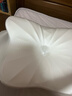 零点记忆蝴蝶枕深睡护颈枕侧睡专用枕头护颈椎助睡眠蝶形记忆枕头 单只× 中高枕（冰丝绸）云绸白 实拍图