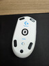 罗技（G）G304 LIGHTSPEED无线鼠标 游戏鼠标 轻质便携 绝地求生FPS鼠标英雄联盟LOL吃鸡 生日礼物 白色 实拍图