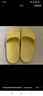 科柔（KENROLL）男女防滑拖鞋居家浴室厚底宽楦四季凉拖 芥末黄 39-40(250mm) 实拍图