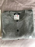 优衣库女装羊绒圆领针织短开衫/25秋冬新款479672 03 灰色 L /160/88A 实拍图