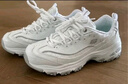 斯凯奇（Skechers）女鞋夏季蕾丝熊猫鞋厚底增高百搭休闲运动经典复古老爹鞋11959 白色/WHT 38 尺码偏大，建议选小半码 实拍图