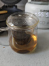 物生物（RELEA）茶杯女士茶水分离杯玻璃杯男士办公泡茶杯子耐高温花茶杯生日礼物 实拍图
