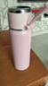 【京东物流】316不锈钢保温杯女时尚简约大容量学生水杯 吊带保温杯粉色 500ml 1个 实拍图