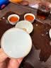 东道汝窑盖碗三件套陶瓷茶具泡茶碗三才盖碗礼赠佳品撇口盖碗（天青） 实拍图