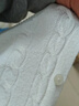 优衣库女装纽花圆领针织开衫/毛衣外套空调衫通勤秋冬新款481477 01 乳白色 L 实拍图
