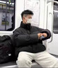 羽绒棉服男冬季立领棉服宽松学生棉衣青少年港风休闲加厚外套袄潮 802黑色 （厂家清仓甩卖特价款） L （建议100-120斤内） 实拍图