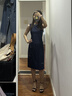 蕉内舒服蕾303A女士内衣法式美背蕾丝轻性感夏季透气薄款前扣文胸罩 【前扣美背】云雾紫 L （75C/80A/80B） 实拍图