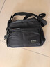 威纳登单肩包大容量防泼水耐磨背包多口袋做生意包休闲男士斜挎包 黑色 实拍图