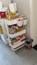 宜家（IKEA）拉斯克家居小推车三层置物架移动茶水桌客厅咖啡桌厨房储物收纳架 【升级款】米色黄色大号 35*45*77cm 实拍图