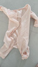 爱宝适婴儿连体衣春秋纯棉宝宝哈衣爬服新生儿衣服睡衣粉色80cm  T142 实拍图