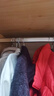 固特（GUTE）衣柜挂衣杆衣柜内晾衣杆衣服杆裁切定制衣柜横杆配底座 71-90cm银白色挂衣杆+椭圆底座 换颜色和衣杆裁切尺寸(联系备注) 实拍图