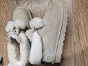 UGG秋季女士时尚舒适平底圆头蝴蝶结翻折鞋口懒人毛毛鞋 1153517 SWD | 木屑色 40 40码及以上建议正码正拍 实拍图