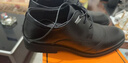 卡帝乐鳄鱼（CARTELO）皮鞋男商务牛皮正装鞋内增高男鞋秋冬保暖鞋子2513 黑色增高款 39 实拍图