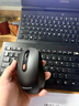 联想（Lenovo） 无线蓝牙双模鼠标 便携办公鼠标 人体工程学设计 适用台式机一体机笔记本平板 Howard黑色 实拍图