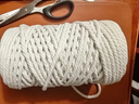 寿禾 棉绳捆绑DIY手工编织绳装饰耐磨 棉绳5mm50米 实拍图