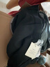 优衣库合作款/女装打褶裙裤/高腰阔感裙裤479698 09 黑色 XL /165/76A 实拍图