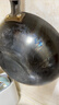 张小泉精铁旋压无涂层全灶具通用炒锅铁锅炒菜锅30cm C30650200 实拍图