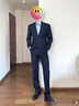 HLA海澜之家西服套装男春秋轻商务经典系列西装套装男 晒单实拍图