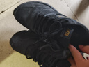 安踏男鞋革面防泼水跑步鞋男黑色轻便防滑休闲鞋运动鞋旅游鞋子男 实拍图