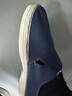 百舸 防静电鞋无尘车间中巾鞋帆布透气耐磨工作鞋 蓝色 实拍图