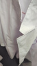 医缘医缘白大褂男女薄款透气修身学生实验服诊所医院大衣工作服印绣字 男白大褂长袖 XXL 实拍图