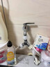 贝意品水龙头转接头三通一进二出洗衣机角阀厨房洗脸盆水龙头接头专用 实拍图