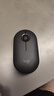 罗技（Logitech）时尚系列 PEBBLE鼠标 无线蓝牙鼠标 办公静音鼠标 女性鼠标对称鼠标 鹅卵石造型 石墨黑 实拍图