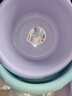 茶花（CHAHUA）塑料盆洗脸盆加厚加深家用加深学生宿舍洗衣服盆子洗脚盆塑料盆 1个装【36cm紫色】 加厚加深 实拍图