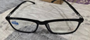 玉品堂防蓝光老花镜男日本进口高清TR老花眼镜女老光眼镜7403黑150度 实拍图