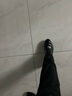 百丽通勤商务皮鞋男秋冬新商场款牛皮正装鞋婚鞋CF01DCM9 经典黑 43 (265mm) 实拍图