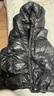 鸭鸭（YAYA）羽绒马甲女外穿秋冬新款情侣男女同款连帽马夹背心羽绒服外套 黑色 M /160(建议100-115斤) 实拍图