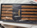 唐宗筷 抗菌率99.9%鸡翅木筷子10双刻福 家用高档木质餐具C3054 实拍图