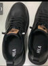 海澜之家HLA男鞋休闲皮鞋子秋冬男士板鞋运动鞋HAAXXM1EBF038 黑色42 实拍图