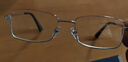 夕阳红老花镜男高清防蓝光全框结实耐用时尚高档老花镜E9106 银色 200度 实拍图