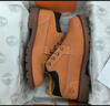 添柏岚（Timberland）男鞋马丁靴户外徒步登山防泼水皮革低帮大黄靴耐磨美式工装靴 建议拍小半码/231小麦色 40 实拍图