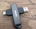 闪迪（SanDisk）128GB Type-C USB3.2 手机U盘 DDC4深空灰 读速400MB/s 自动备份 双接口优盘 手机笔记本电脑通用 实拍图