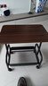 喻品茶几客厅沙发边桌边几小圆桌子卧室床头桌置物架落地推车J150黑色 实拍图