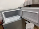 HYUNDAI（韩国现代）小冰箱迷你小型家用冷藏冷冻宿舍出租房办公室双开门二门电冰箱节能省电 58L银【日销过百+租房必备】 实拍图