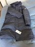 雪中飞秋冬新款时尚休闲舒适廓形男士“H”版型纯色立领连帽羽绒服男 钢铁灰|8224 XL 180/100A 实拍图
