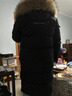 QYGY东北加厚白鹅绒羽绒服女长款过膝新款超厚极寒工装毛领派克服外套 女士黑色 真貉子大毛领 2XL 90鹅绒478g（建议150-170斤） 实拍图