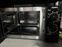 格兰仕（Galanz）微波炉光波炉蒸烤箱一体机 不锈钢内胆 家用平板式23升大容量速热 简易旋钮操作G80F23SP-M8(S0) 黑色 实拍图