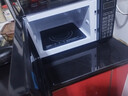 格兰仕（Galanz）微波炉烤箱一体机光波20L家用700W节能平板易清洁智能菜单多功能小型烧烤解冻预约DG 全新机器 实拍图