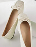 热风（Hotwind）【商场同款】浅口单鞋女春季新款法式温柔时尚舒适平底一脚蹬女鞋 03米色 39 实拍图