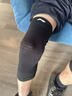 李宁护膝蚕丝保暖老寒腿关节滑膜男女中老年运动髌骨膝盖跑步护具专用 实拍图