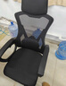 锦汐 电脑椅家用办公椅子靠背人体工学椅学习转椅老板座椅游戏电竞椅 【二代升级款】黑框黑网+乳胶 实拍图