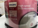 飞利浦（PHILIPS）DVD-R空白光盘 刻录盘 碟片 数据存储文件备份影音刻录  16速4.7G 桶装50片 实拍图