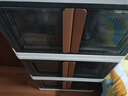 京东京造 波光轻奢收纳柜 免安装收纳柜床头柜衣物收纳柜 64面宽4层 实拍图