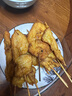 鹿有有里脊肉串鸡肉串烧烤咖喱味里脊肉片烤串400g/袋（10根） 实拍图