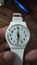 斯沃琪（Swatch）瑞士手表 纯白之光2.0 圣诞礼物男女时尚腕表考试表 SO28W107-S14 实拍图