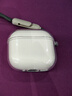 CangHua 适用airpods4保护套 airpods四代保护套苹果耳机保护套透明防摔减震防尘耳机壳软壳【配挂绳】 实拍图